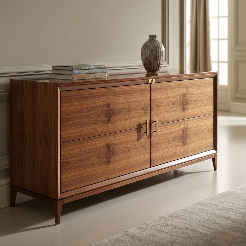 Before and after furniture redesign